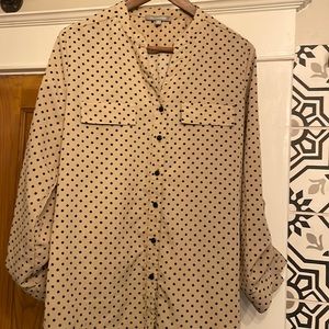 Polka dot blouse